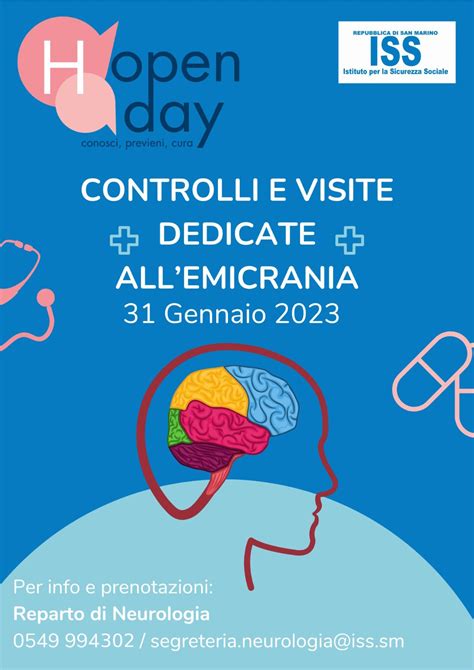 San Marino L ISS Aderisce All Open Day Dedicato All Emicrania Libertas