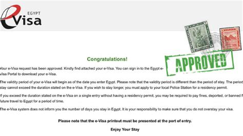 Evisa Egypt Seamless Online Visa Application Process