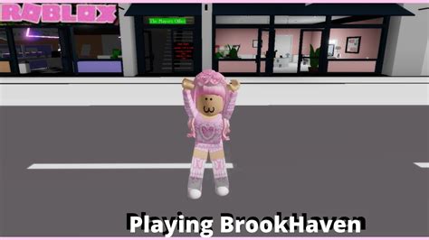 Playing Brookhaven For The First Time Youtube