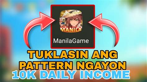 Tuklasin Ang Bagong Pattern Ngayon Manila Game App Youtube