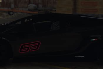 Lamborghini Aventador SVJ 63 Livery GTA 5 Mods