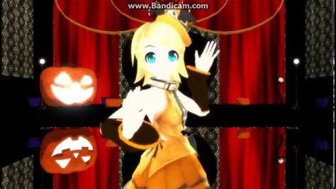 Kagamine Rin Happy Halloween【mmd】【hd】【english Sub】 Happy Halloween