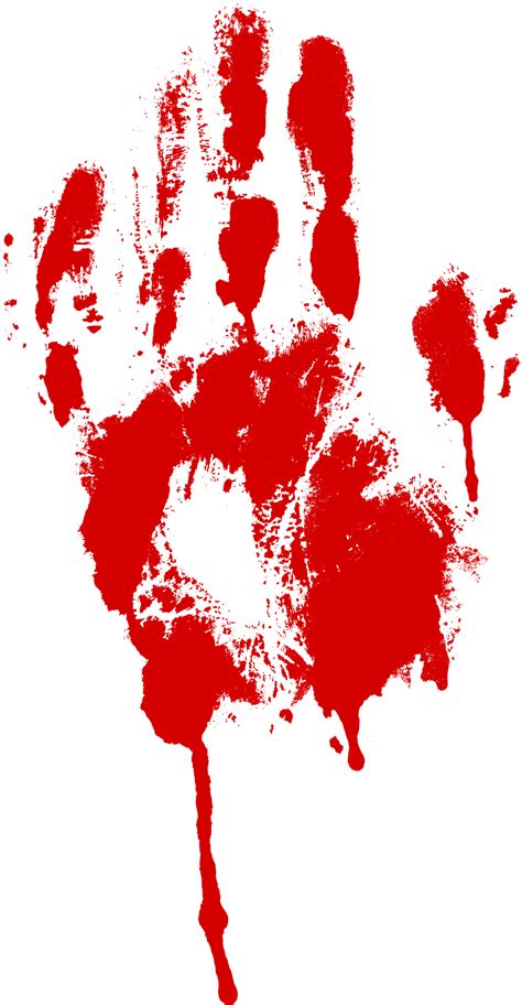 Bloody Handprint Png