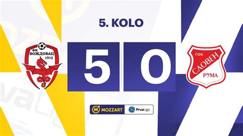 Mozzart Bet Prva liga Srbije 2024 25 5 Kolo VOŽDOVAC SLOVEN 5 0 3