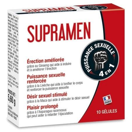 Stimulant Supramen G Lules Pas Cher La Boutique Du Hard