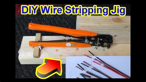 Fast Easy Homemade Diy Wire Stripper Jig Using Harbor Freight Wire