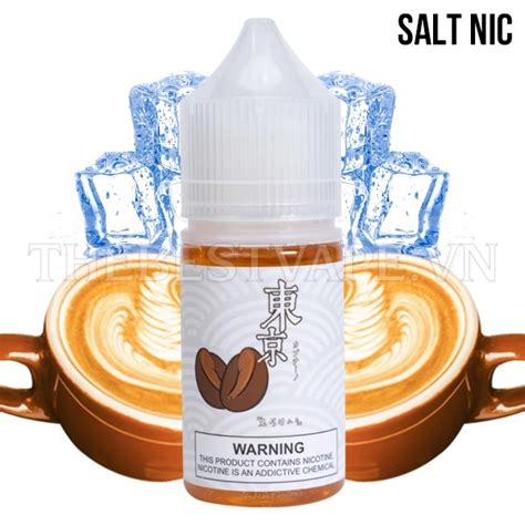 Tokyo Iced Cappuccino Saltnic Ml Cafe N U L Nh Vape C Trung