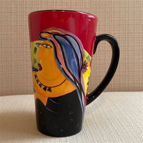 Mary Naylor | Dining | Mary Naylor Designs Coffee Mugs Hand Painted | Poshmark