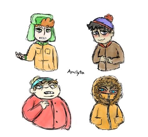 South Park Boys Fanart by Amilyta on DeviantArt