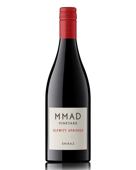 Blewitt Springs Shiraz Mmad Vineyard 2021 Shelved Wine