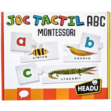 Joc Educativ Headu Montessori Abc Lb Romana Emag Ro