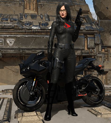 The Baroness C D Render Digital Art By Tien Jian Fei