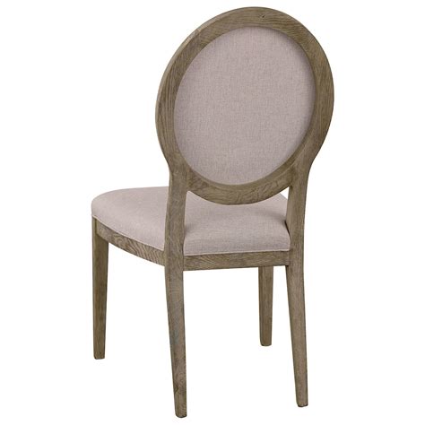 Bassett Benchmade 4121 2000rd Stormgrey Customizable Solid Wood Upholstered Side Chair Wayside