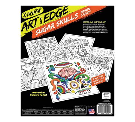 Sugar Skulls Coloring Book For Adults Volume 3 Crayola