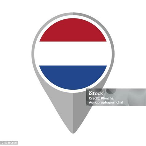 Bendera Belanda Di Pin Lokasi Ilustrasi Stok - Unduh Gambar Sekarang ...
