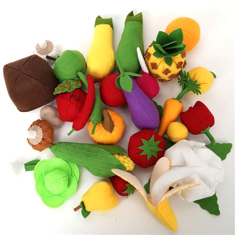 Learn Names Of Fruits And Vegetables With Plush Toys Learning Fruits Vegetables Atelier Yuwa