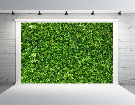 Amazon Green Leaves Photography Backdrops Nature Spring Backdrop