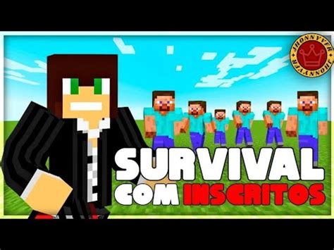 Minecraft Ao Vivo Inscritos Survival Ao Vivo Vem Jogar A