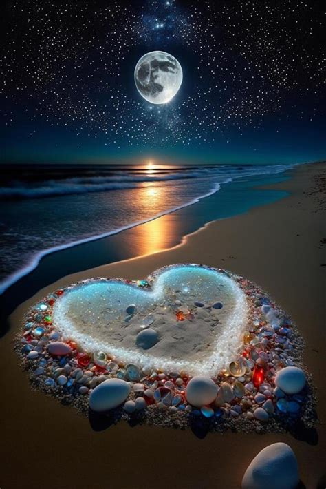 Heart Moon Stock Photos, Images and Backgrounds for Free Download