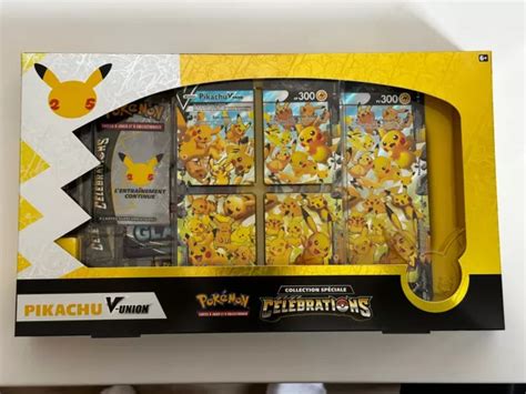 Pok Mon Ans C L Brations Coffret Pikachu V Union Scell Fr Eur