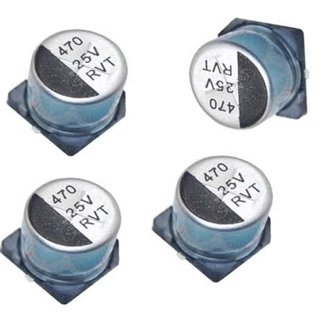 4 7UF 25V 470UF 6 3V SMD Chip Aluminum Electrolytic Capacitor 5000 Hour