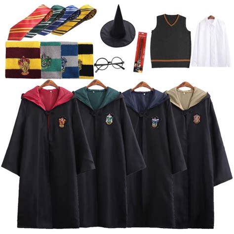 FEN Pakaian Sekolah Pakaian Jubah Harry Potter Cosplay Pakaian Seragam