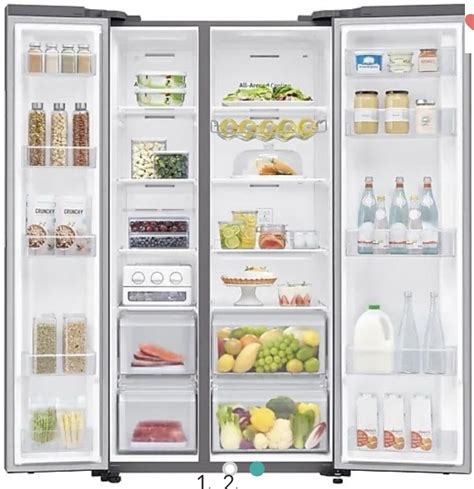 Samsung 655L Side By Side Refrigerator SRS693NLS