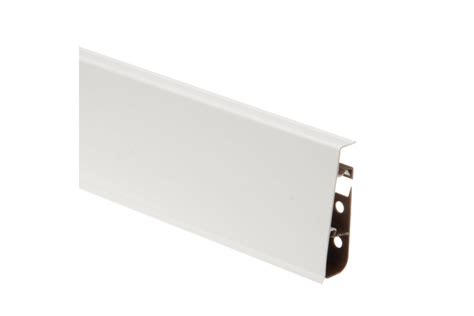 Плинтус пластиковый (ПВХ) CEZAR (Цезарь) Hi-Line PRESTIGE P089 (белый ...