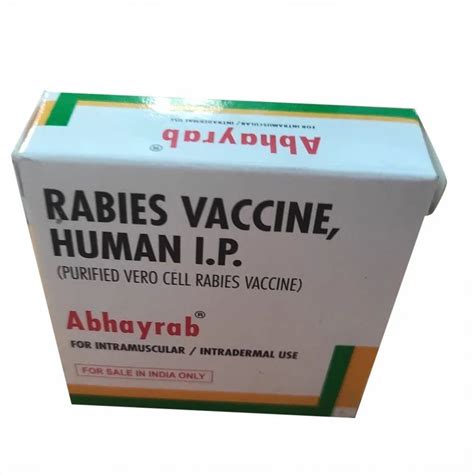 Rabies Human Vaccine IP at Rs 399/box | Rabies Vaccine in New Delhi ...