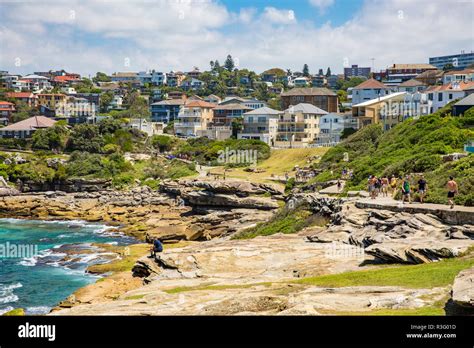 Famous Coastal walk from Bondi beach to Tamarama beach,Sydney,Australia ...