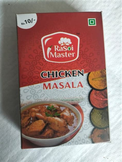 Rasoi Master Chicken Masala Packaging Size G Packaging Type Box