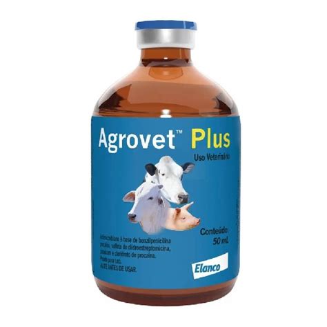 Antibiótico Novartis Agrovet Plus Para Bovinos E Suínos 50ml Pet Mendes