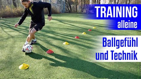 Fu Balltraining Alleine Ballgef Hl Und Technik Trainingsprogramm