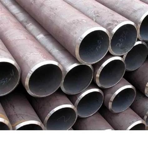 Black Ms Erw Pipe Thickness Mm To Mm Material Grade Mild