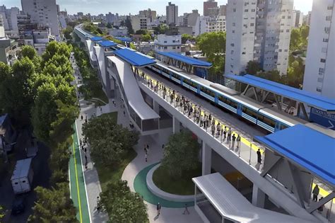 Ciudad Confirm Que Empezar A Construir El Viaducto Del Tren Sarmiento