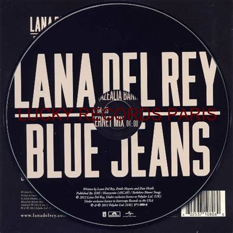 BLUE JEANS / CD SINGLE 9 MIXES / PROMO EUROPE 2012