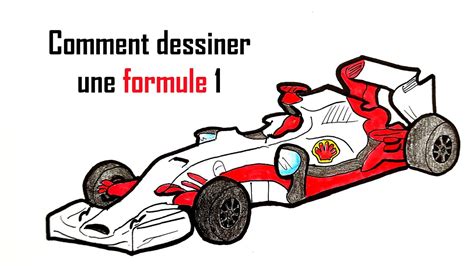 Comment Dessiner Une Voiture De Formule 1 YouTube