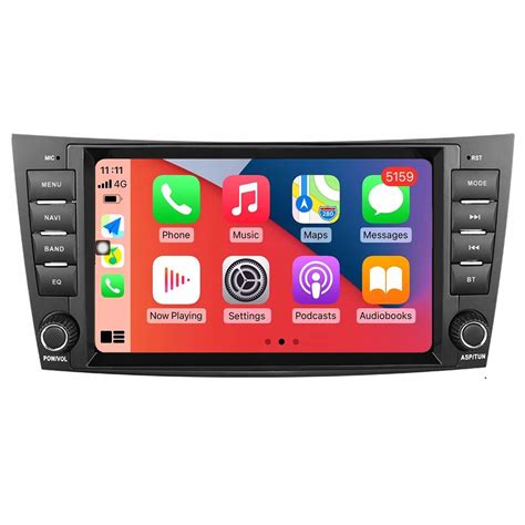 Radio Nawigacja Gps Carplay Dla Mercedes W Clk W Cls W E