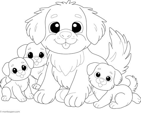 dog coloring pages 6