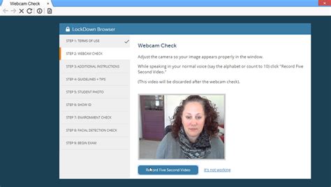 Using Lockdown Browser With A Webcam The Student Experience Respondus