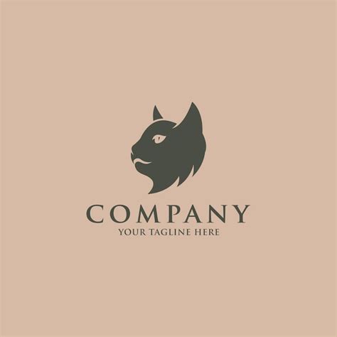 Premium Vector Cat Head Logo Vector