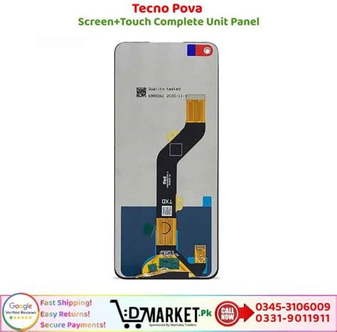 Tecno Pova LCD Panel Price In Pakistan Fast Secure