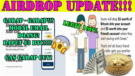 Cara Mendapatkan Btc Gratis Modal Email Doang Swan Bitcoin App