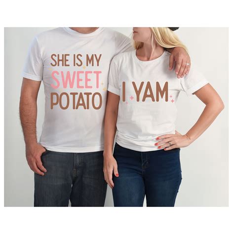 Shes My Sweet Potato Couple Shirtshes My Sweet Potato I Yam Etsy