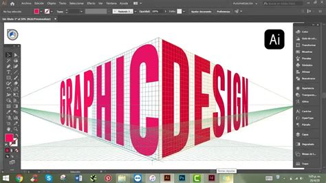 Textos Con Efecto De Perspectiva En Illustrator Creativos Online