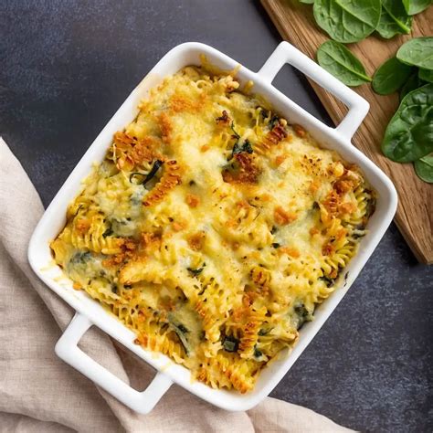 Spinach And Ricotta Pasta Bake Recipe