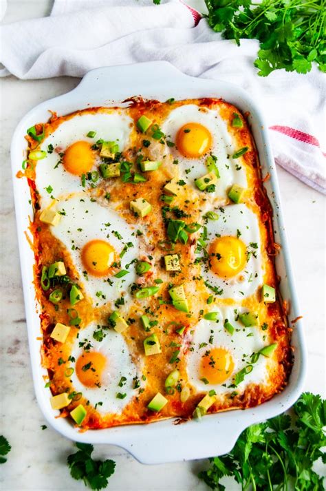 Cheesy Baked Huevos Rancheros Casserole Aberdeen S Kitchen