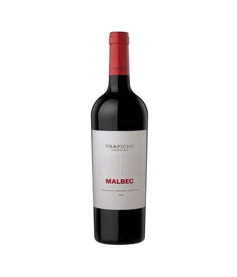 Vino Tinto Trapiche Pure Malbec 750ml