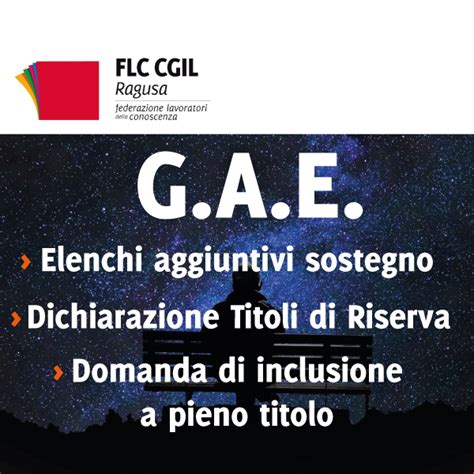 Gae Procedure Di Scioglimento Delle Riserve E Di Inserimento Dei