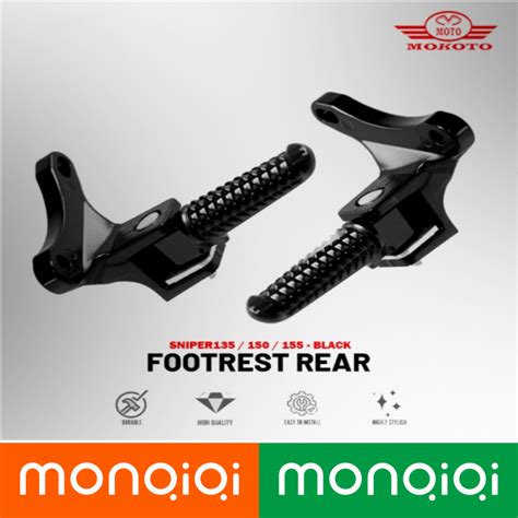 YAMAHA SNIPER 135 150 155 ALLOY REAR PASSENGER FOOT REST FOOT PEG FOR